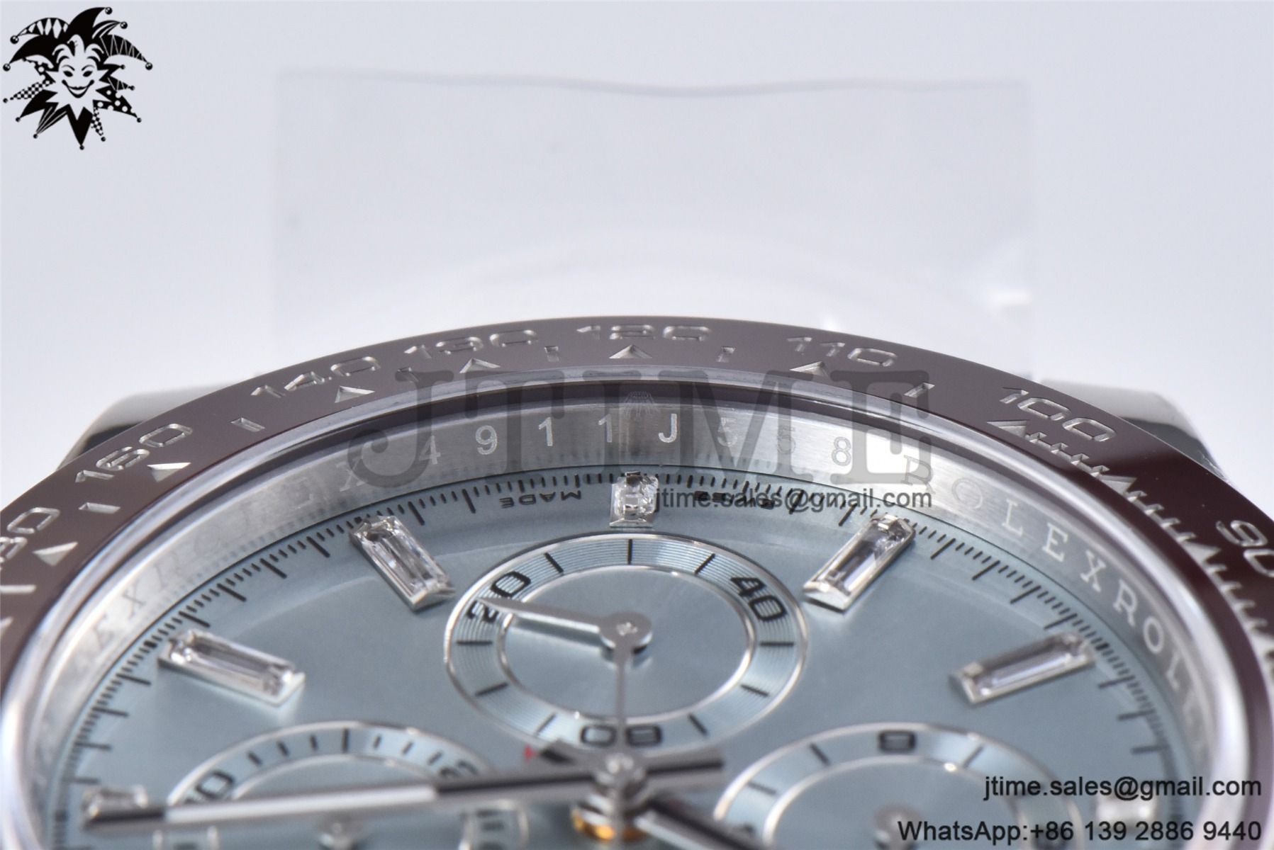 Daytona 116506 SS BTF 1:1 Best Edition 904L Brown Ceramic Bezel I-Blue Dial on SS Bracelet A4130 - Image 10