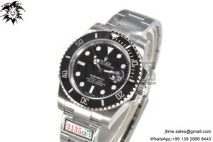 Special Discounted Submariner 116610 LN Black Ceramic ZZF Junior Edition 316L SS Case and Bracelet VR3135
