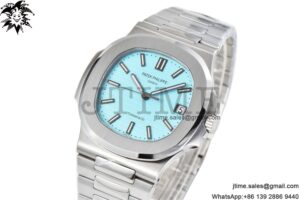 Nautilus 5711 Tiffany PPF 1:1 Best Edition Tiffany Blue Dial on SS Bracelet 324CS V4
