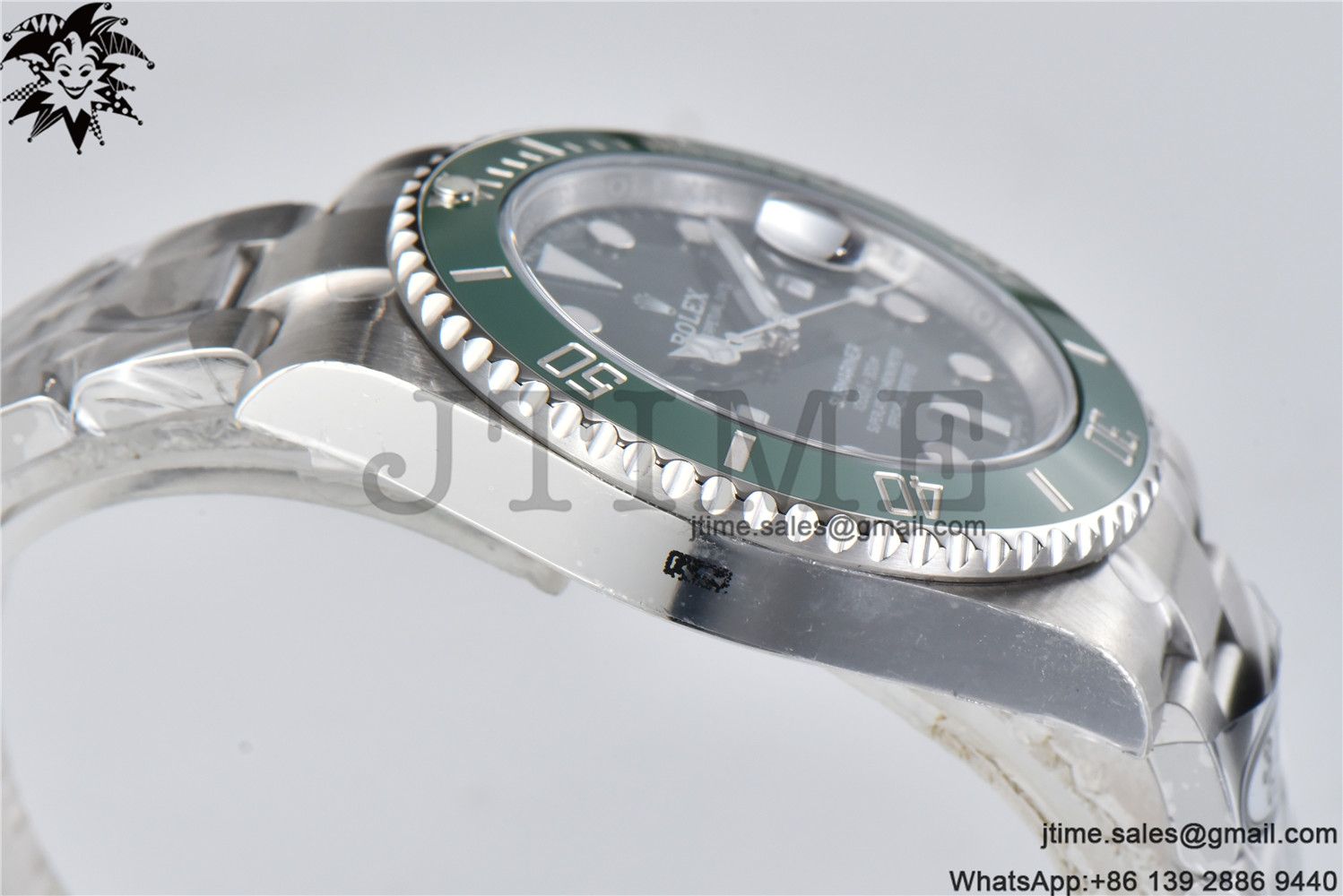 Submariner 116610 LV Green Ceramic Clean Factory 1:1 Best Edition 904L SS Case and Bracelet VS3135 - Image 7