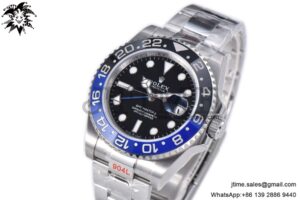 GMT Master II 126710 BLNR 904L SS KING 1:1 Best Edition on Oyster Bracelet VR3186 CHS