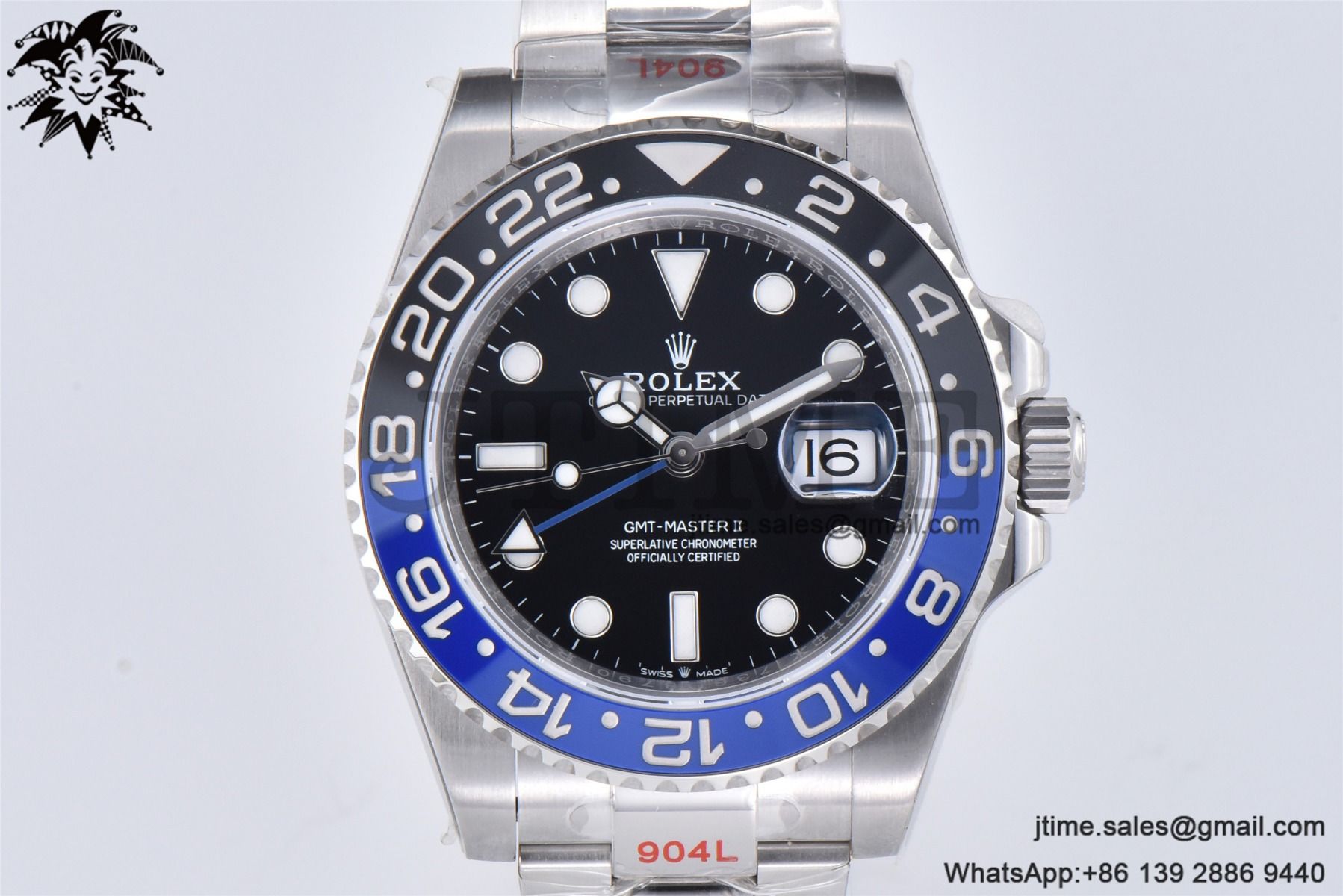 GMT Master II 126710 BLNR 904L SS KING 1:1 Best Edition on Oyster Bracelet VR3186 CHS - Image 2