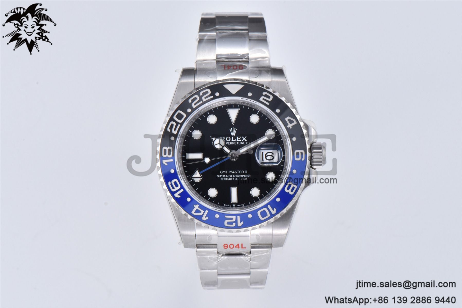 GMT Master II 126710 BLNR 904L SS KING 1:1 Best Edition on Oyster Bracelet VR3186 CHS - Image 3