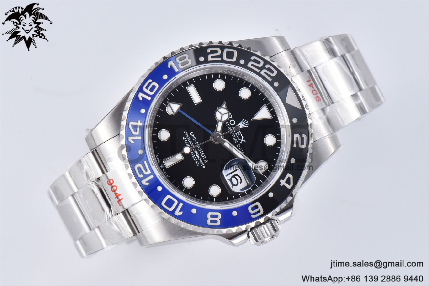 GMT Master II 126710 BLNR 904L SS KING 1:1 Best Edition on Oyster Bracelet VR3186 CHS - Image 7