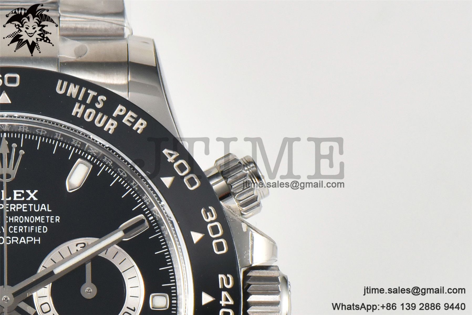 Daytona 116500 Clean Factory 1:1 Best Edition 904L SS Case and Bracelet Black Dial SA4130 - Image 3