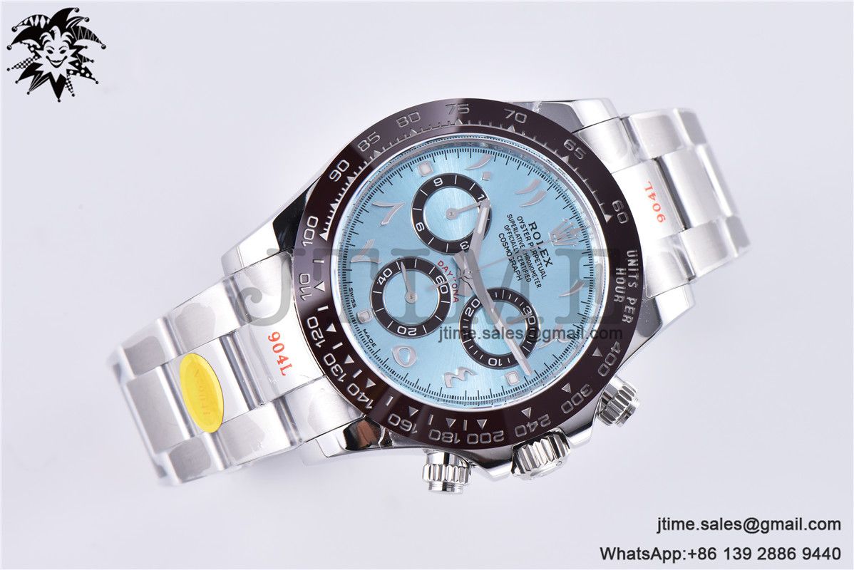 Daytona 116506 Brown Ceramic Bezel Noob 1:1 Best Edition 904L SS Case and Bracelet Arabic Dial SA4130 V3 - Image 5