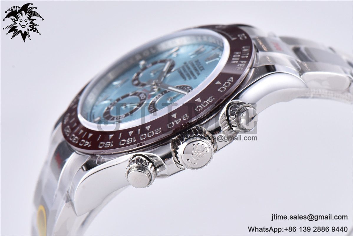 Daytona 116506 Brown Ceramic Bezel Noob 1:1 Best Edition 904L SS Case and Bracelet Arabic Dial SA4130 V3 - Image 8
