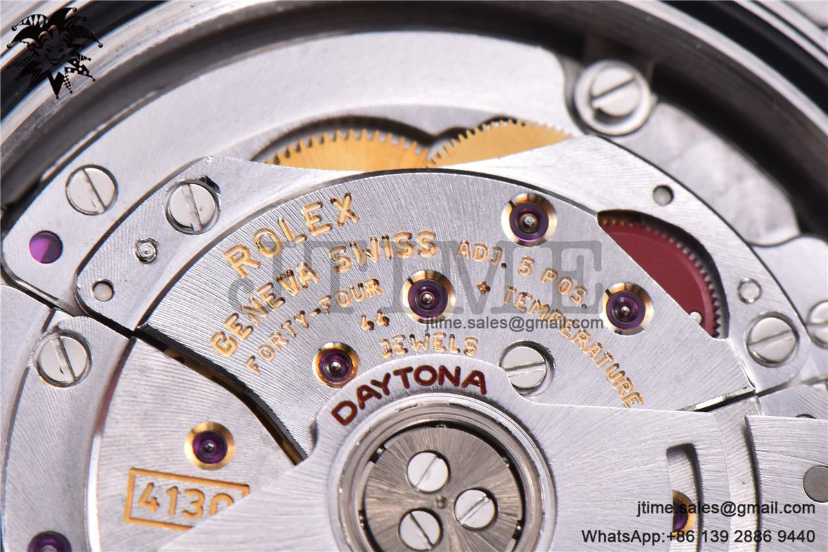 Daytona 116506 Brown Ceramic Bezel Noob 1:1 Best Edition 904L SS Case and Bracelet Arabic Dial SA4130 V3 - Image 21
