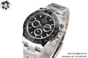 Daytona 116500 Clean Factory 1:1 Best Edition 904L SS Case and Bracelet Black Dial SA4130
