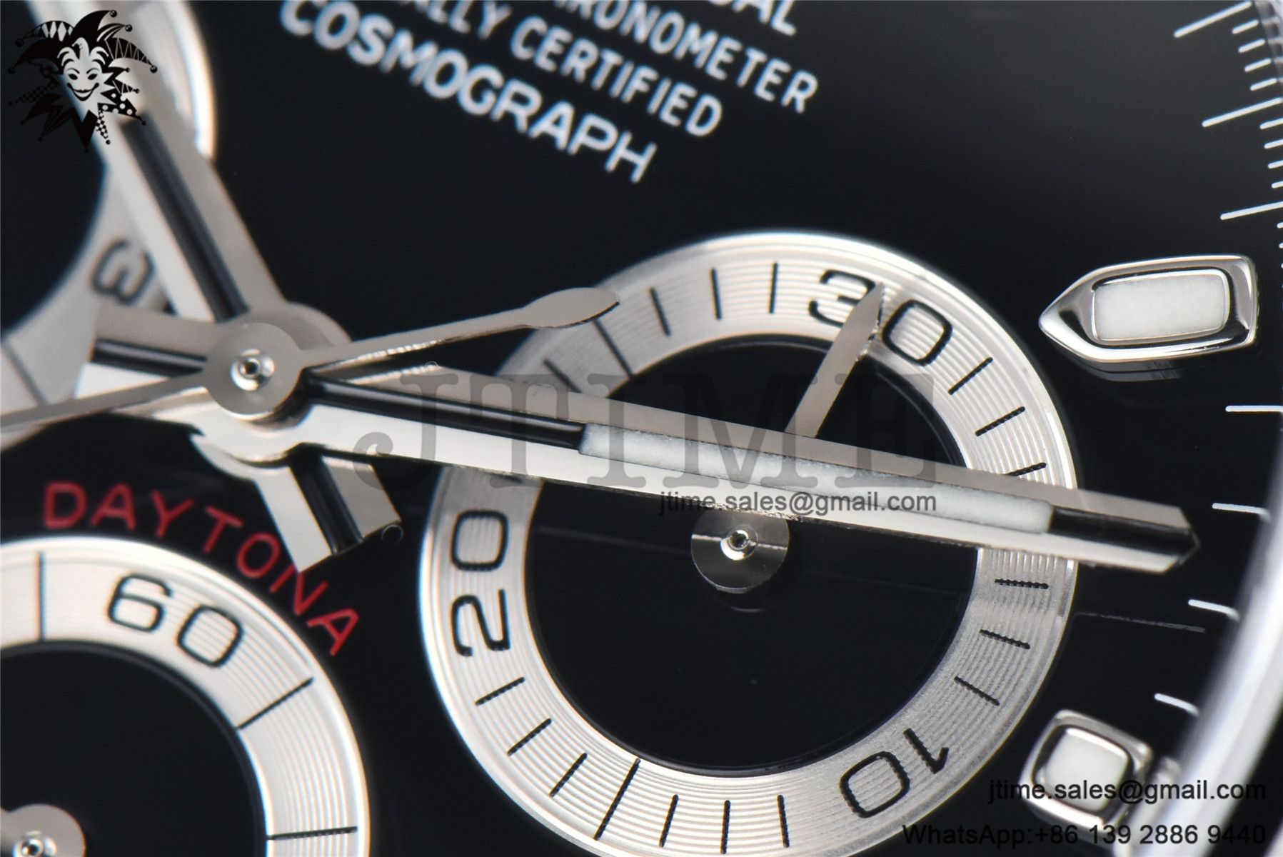 Daytona 116500 Clean Factory 1:1 Best Edition 904L SS Case and Bracelet Black Dial SA4130 - Image 8