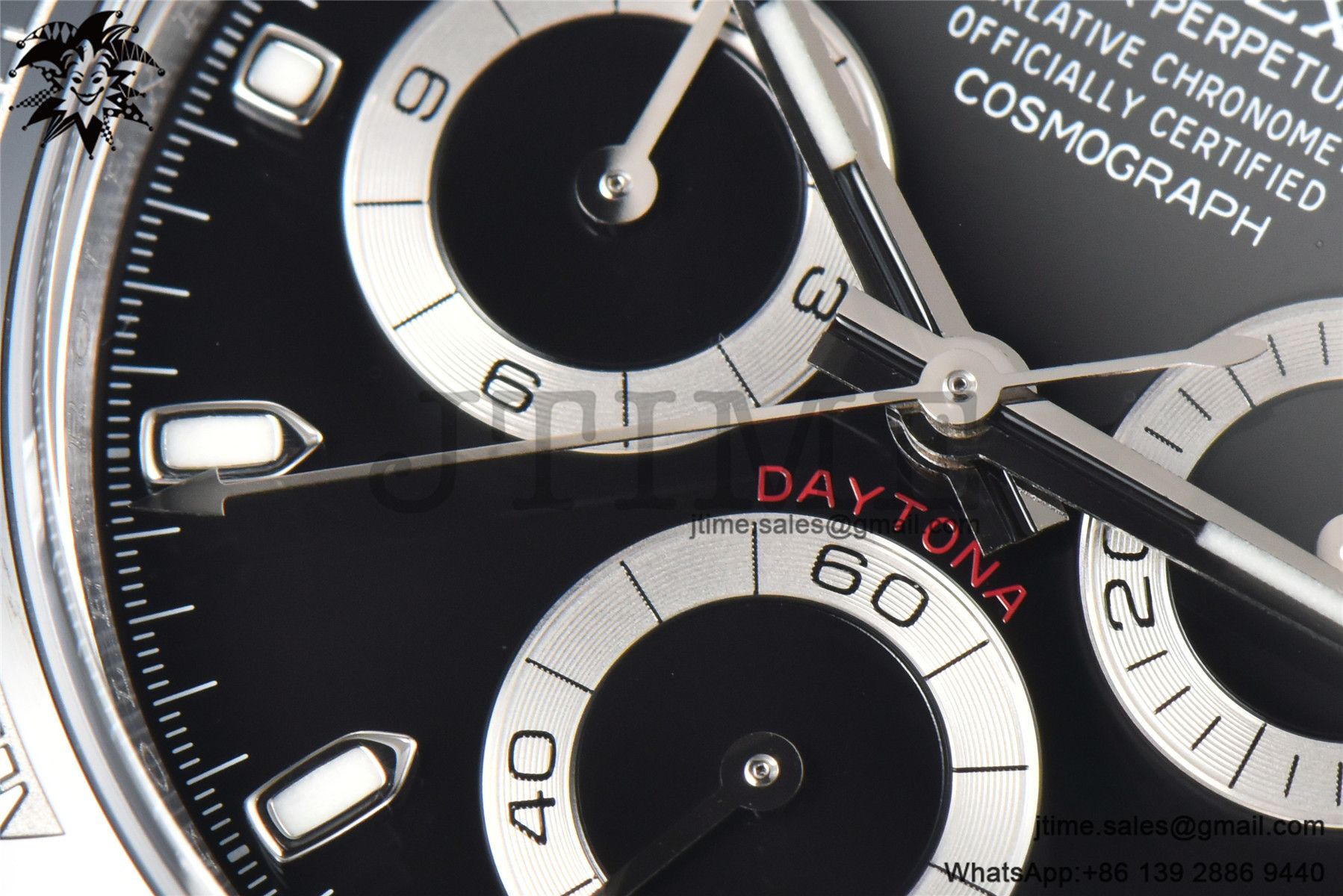 Daytona 116500 Clean Factory 1:1 Best Edition 904L SS Case and Bracelet Black Dial SA4130 - Image 5