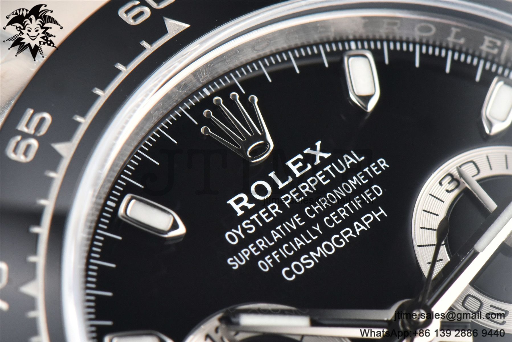 Daytona 116500 Clean Factory 1:1 Best Edition 904L SS Case and Bracelet Black Dial SA4130 - Image 11