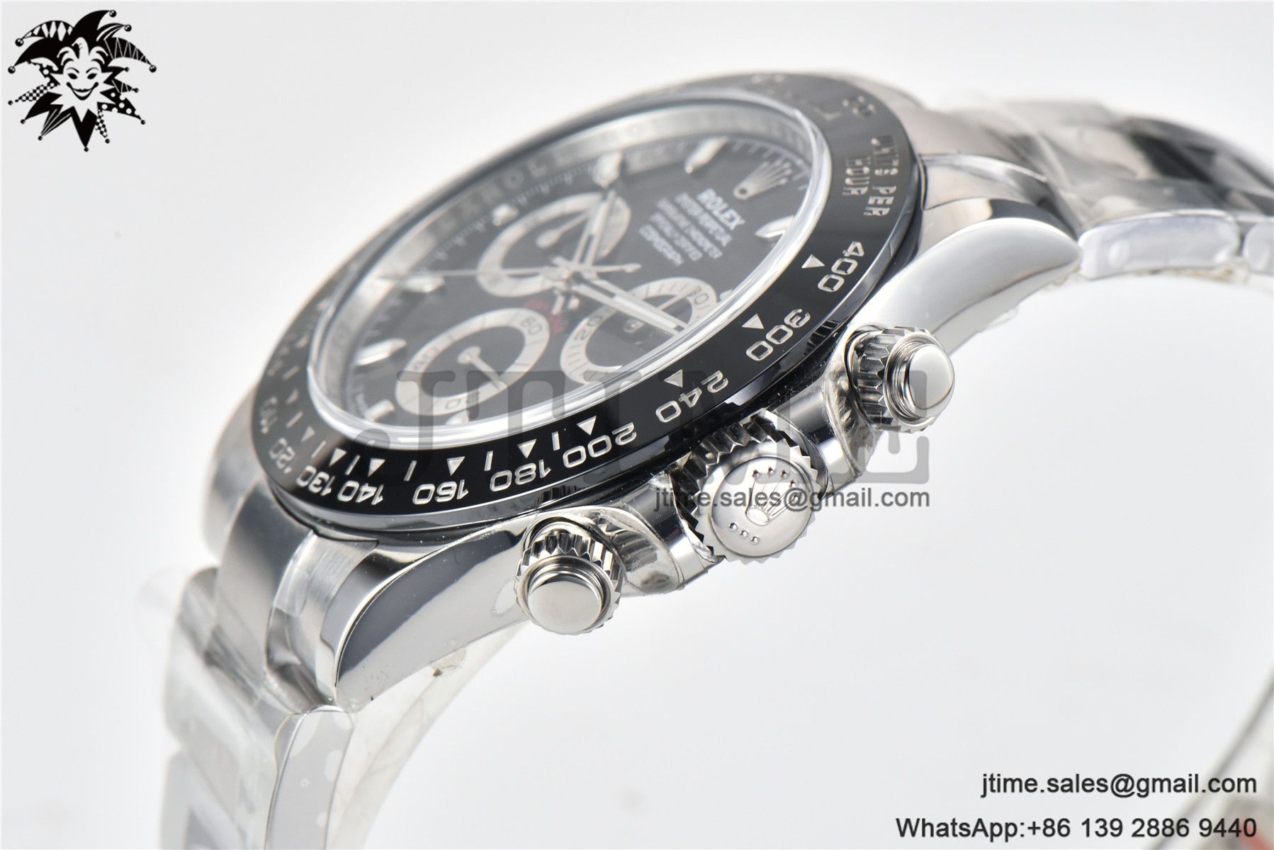 Daytona 116500 Clean Factory 1:1 Best Edition 904L SS Case and Bracelet Black Dial SA4130 - Image 15