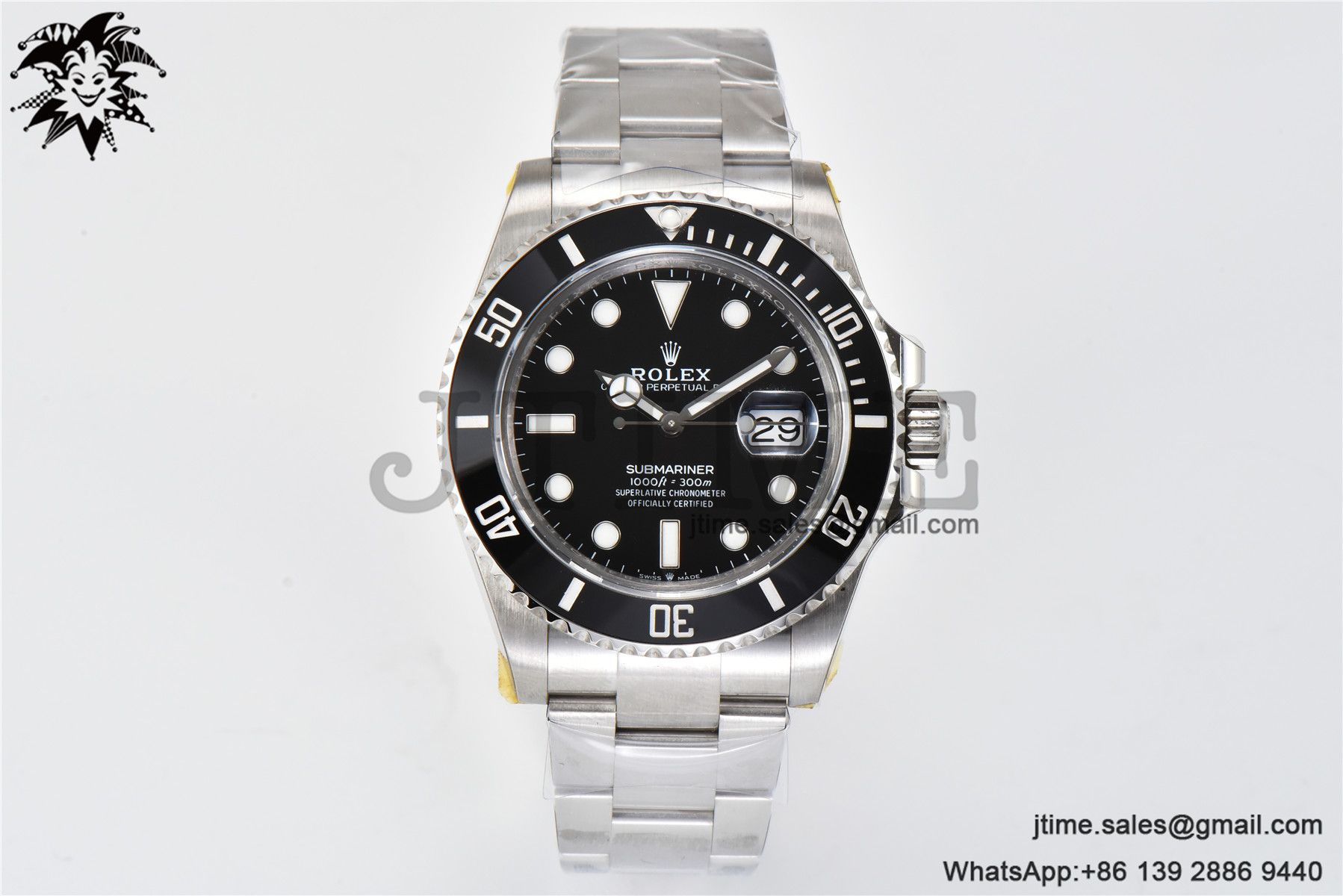 Submariner 41mm 126610 LN Black Ceramic 904L Steel JVSF 1:1 Best Edition A3235 - Image 3