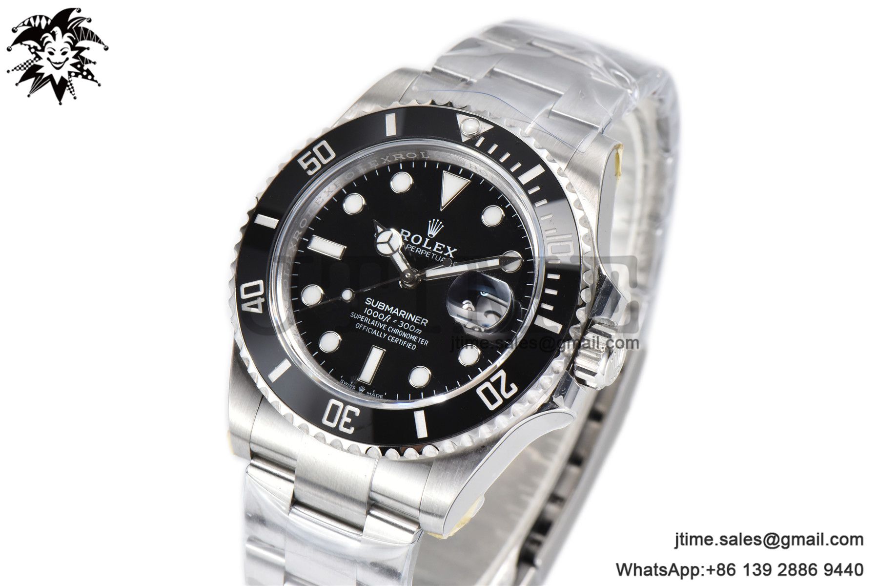 Submariner 41mm 126610 LN Black Ceramic 904L Steel JVSF 1:1 Best Edition A3235