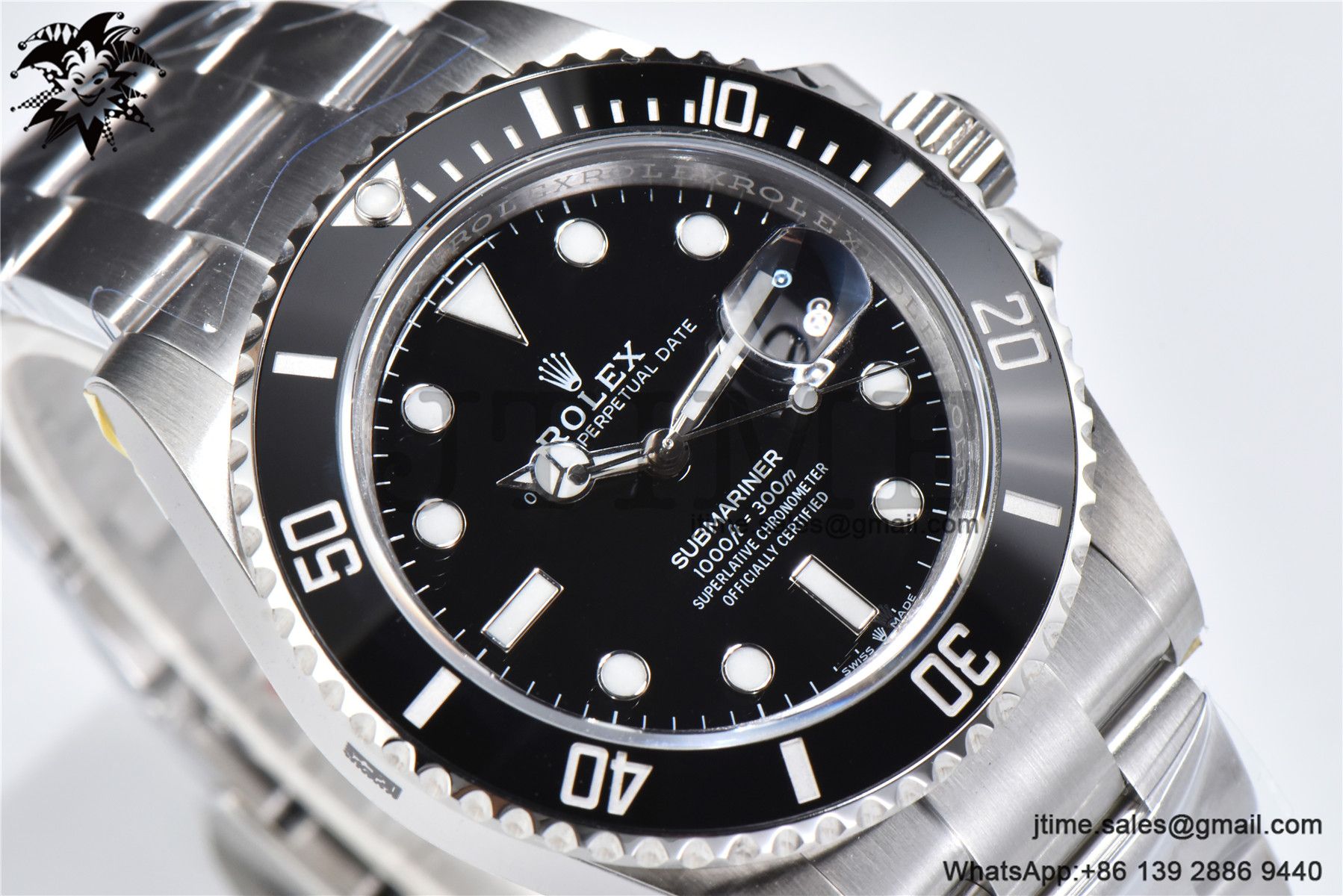 Submariner 41mm 126610 LN Black Ceramic 904L Steel JVSF 1:1 Best Edition A3235 - Image 6