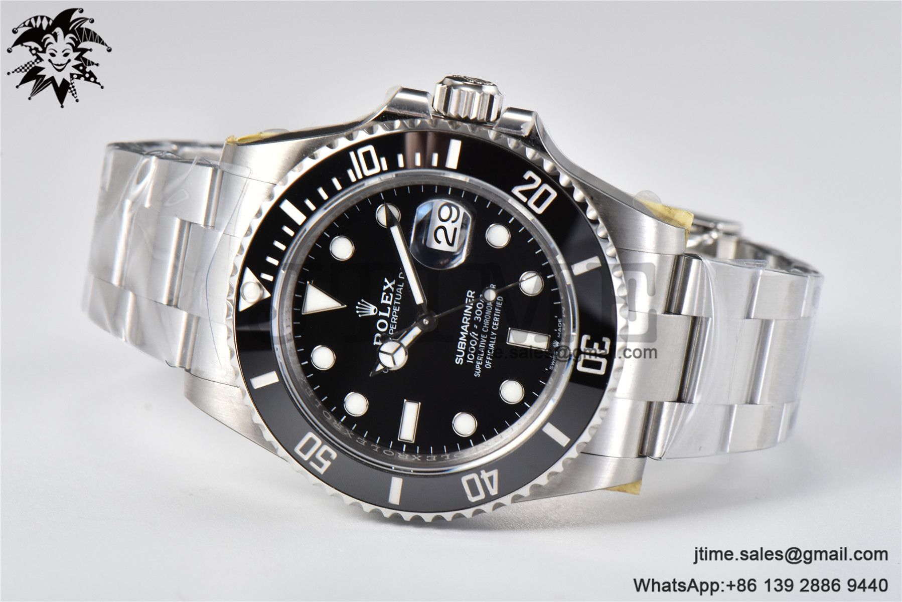 Submariner 41mm 126610 LN Black Ceramic 904L Steel JVSF 1:1 Best Edition A3235 - Image 5