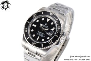 Submariner 116610 LN Black Ceramic 904L Steel JVSF 1:1 Best Edition VR3135