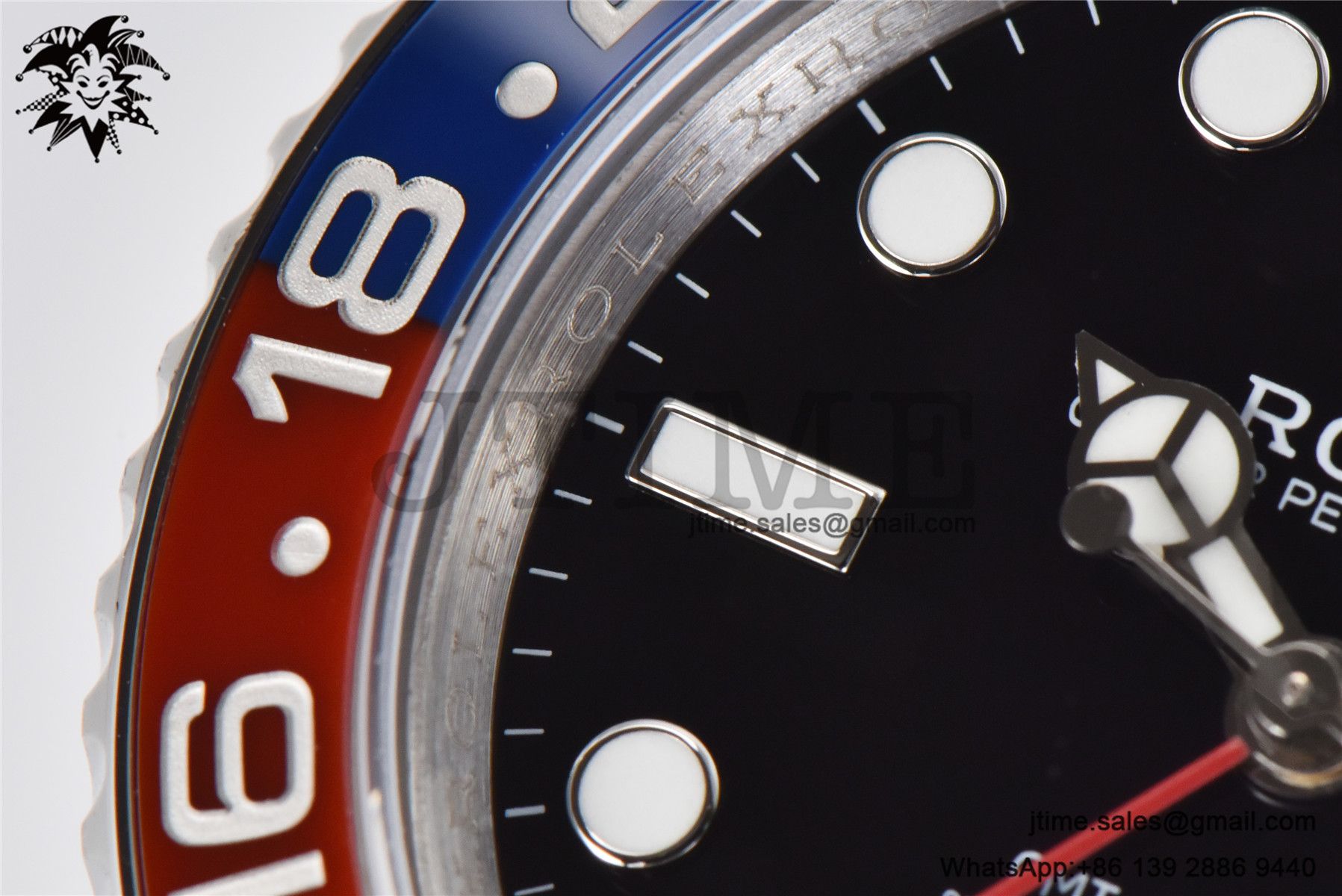 GMT-Master II 126710 BLRO Pepsi 904L Steel VSF 1:1 Best Edition on Jubilee Bracelet DD3285 CHS V3 - Image 10