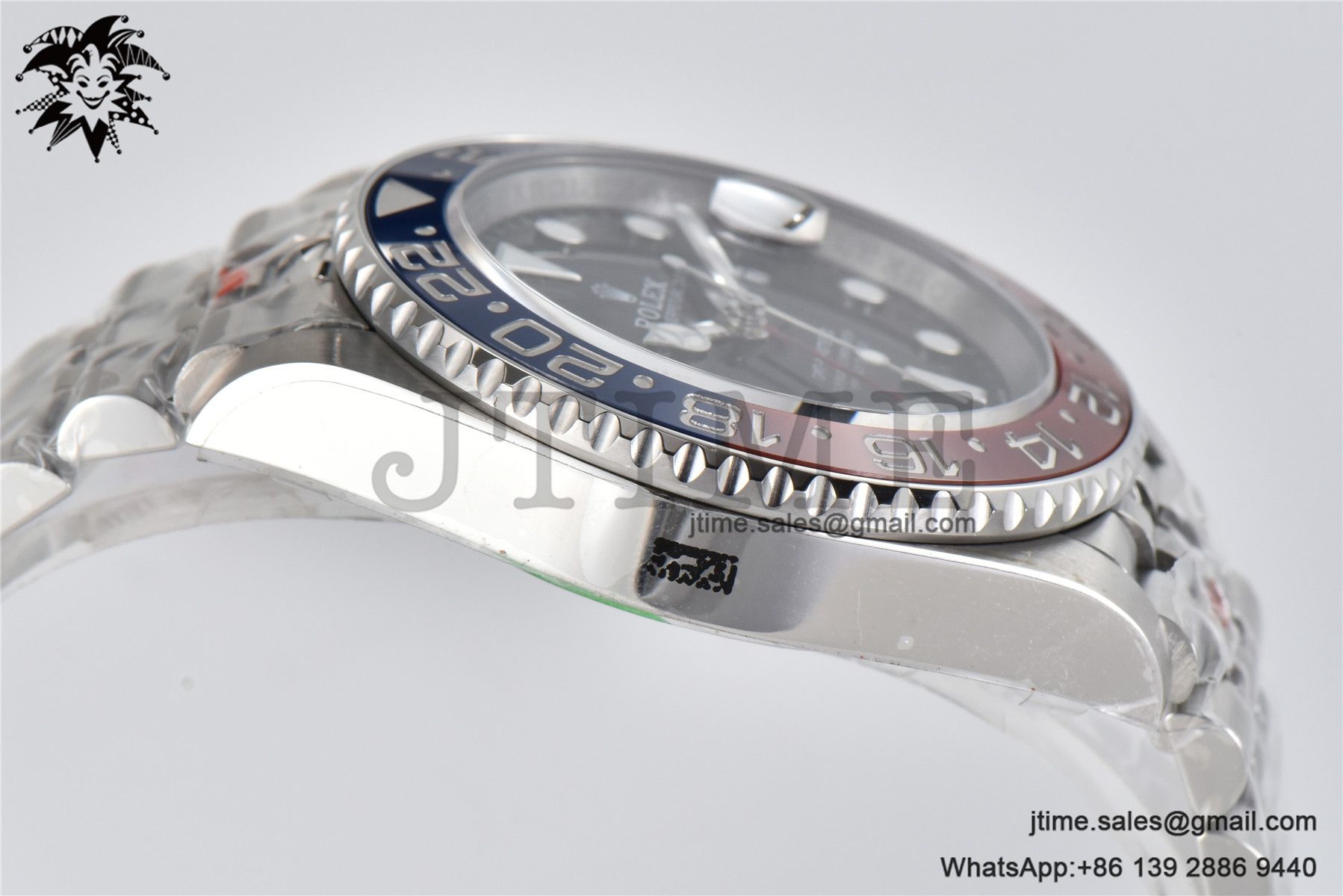 GMT-Master II 126710 BLRO Pepsi 904L Steel VSF 1:1 Best Edition on Jubilee Bracelet DD3285 CHS V3 - Image 8