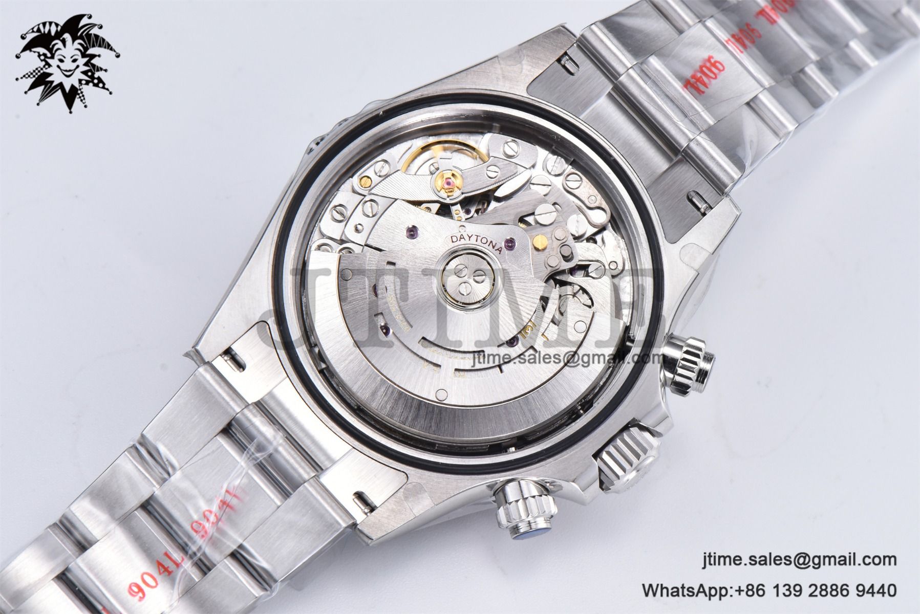 Daytona 116500 ZF 1:1 Best Edition 904L SS Case and Bracelet White Dial SH4130 - Image 22