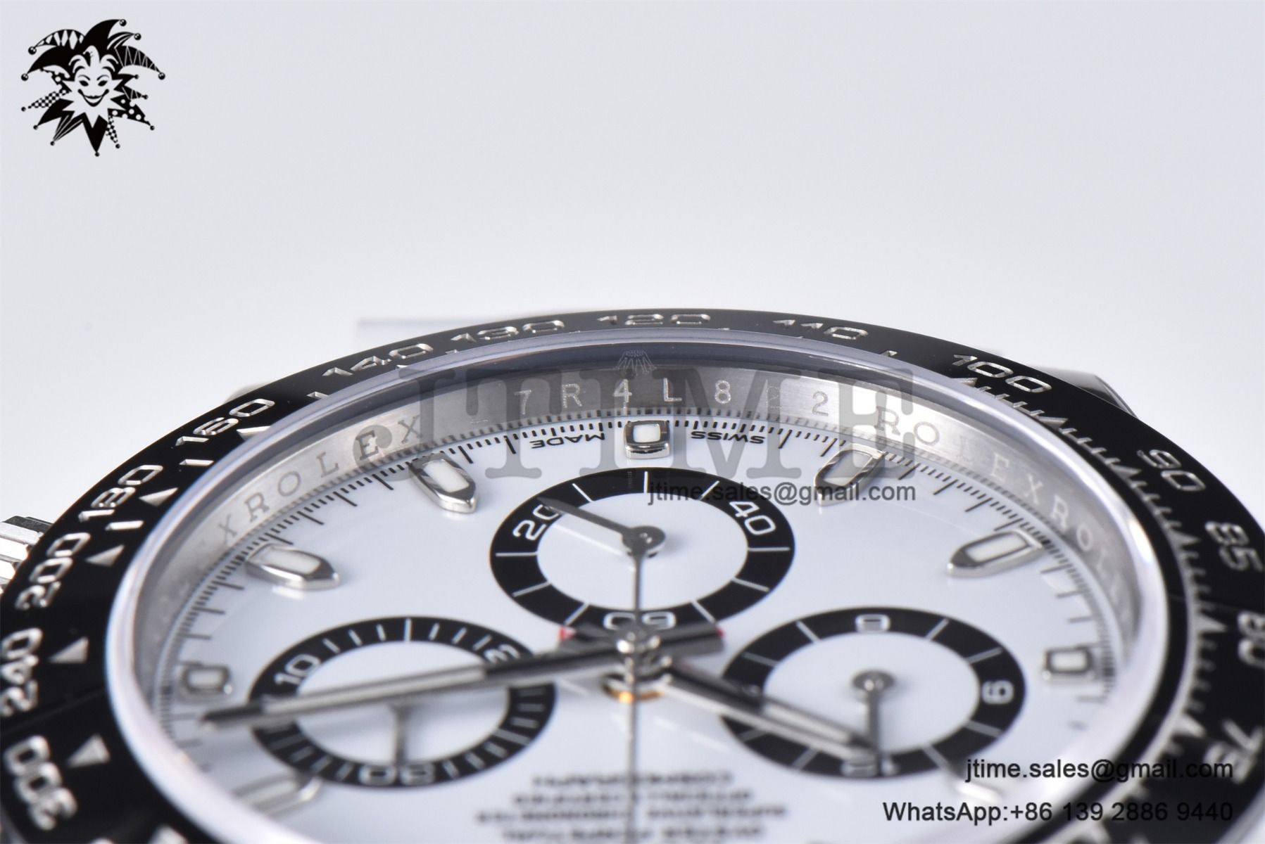 Daytona 116500 ZF 1:1 Best Edition 904L SS Case and Bracelet White Dial SH4130 - Image 13
