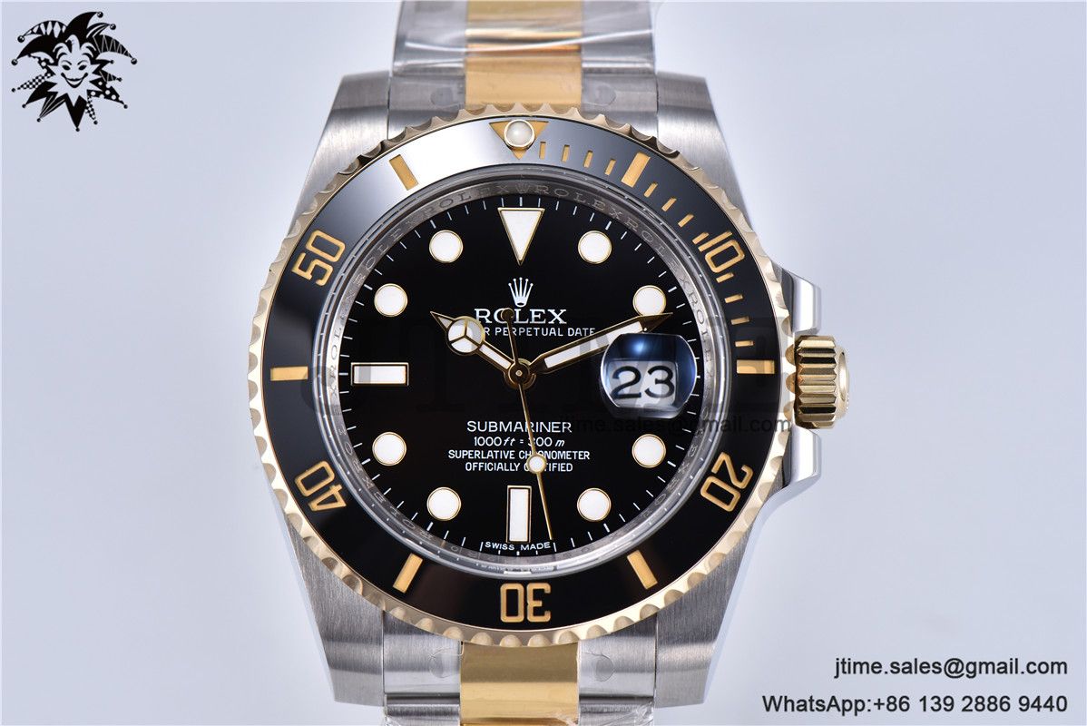 Submariner 116613 LN Black Ceramic ARF 1:1 Best Edition 904L SS Case and Bracelet A2824 V3 - Image 14