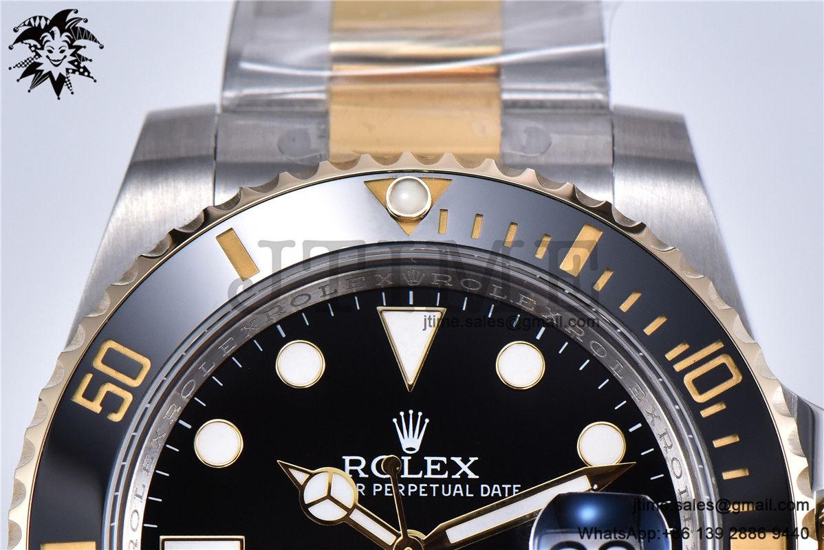 Submariner 116613 LN Black Ceramic ARF 1:1 Best Edition 904L SS Case and Bracelet A2824 V3 - Image 11