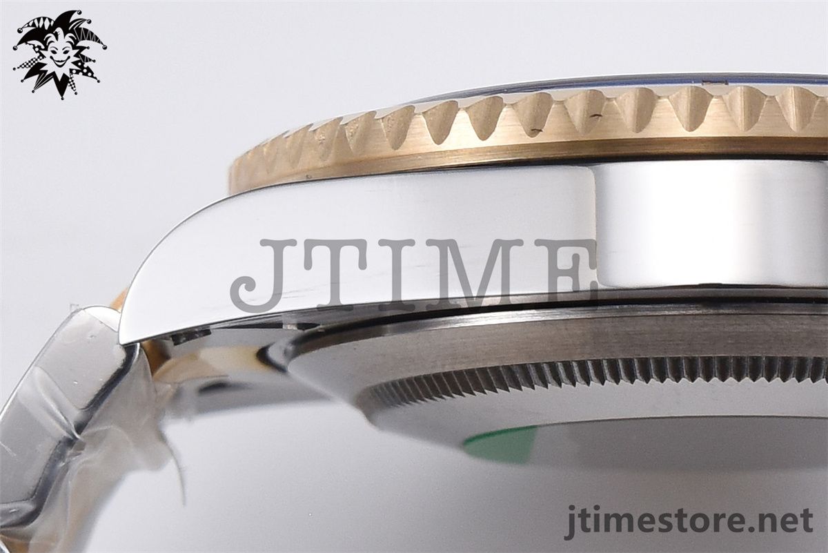 Submariner 116613 LN Noob V8 1:1 Best Edition YG Wrapped Bezel Black Dial on SS/YG Bracelet A2836 - Image 7