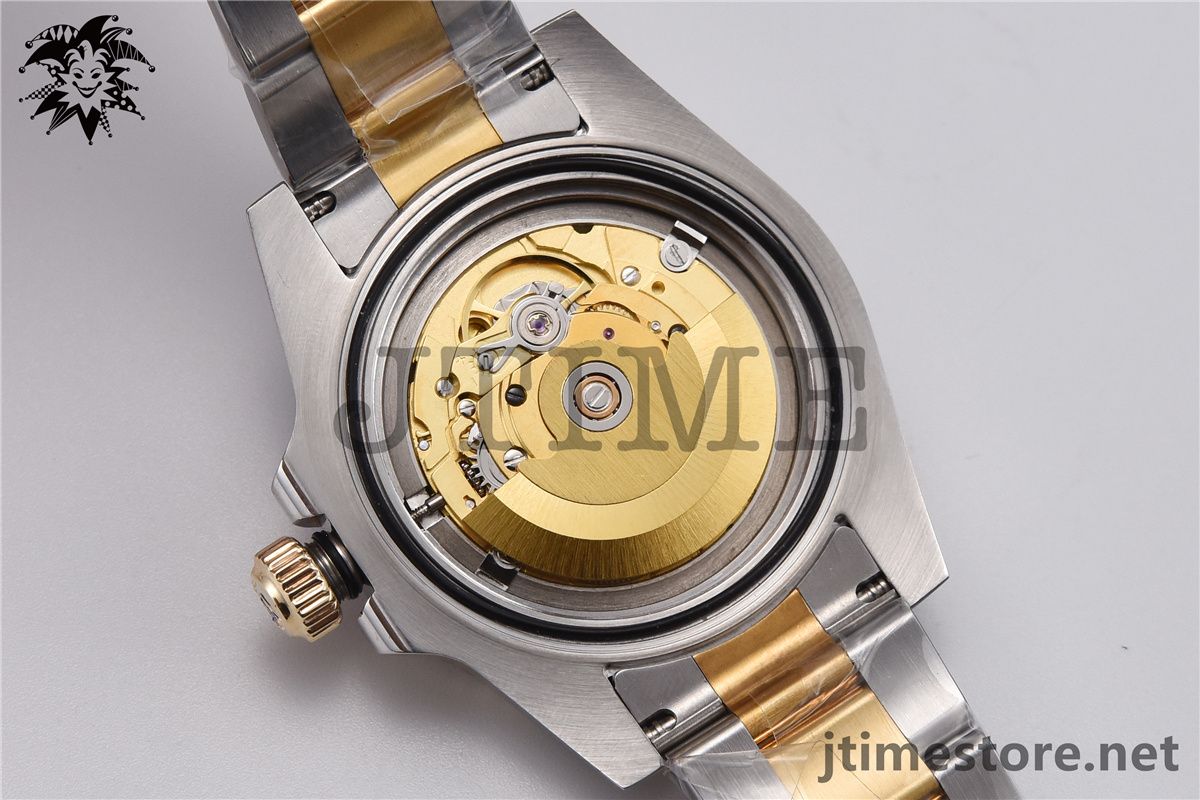 Submariner 116613 LN Noob V8 1:1 Best Edition YG Wrapped Bezel Black Dial on SS/YG Bracelet A2836 - Image 11