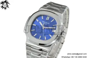 Nautilus 5711 3KF 1:1 Best Edition 40th Anniversary Blue Dial on SS Bracelet A324 Super Clone V2