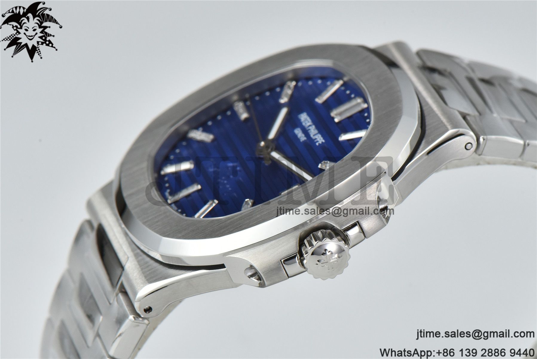 Nautilus 5711 3KF 1:1 Best Edition 40th Anniversary Blue Dial on SS Bracelet A324 Super Clone V2 - Image 9