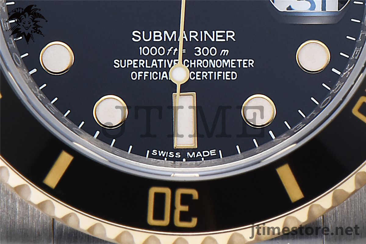 Submariner 116613 LN Noob V8 1:1 Best Edition YG Wrapped Bezel Black Dial on SS/YG Bracelet A2836 - Image 16