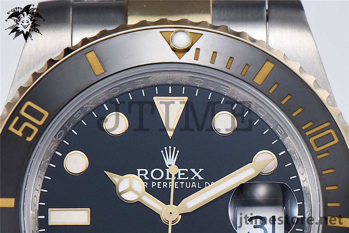 Submariner 116613 LN Noob V8 1:1 Best Edition YG Wrapped Bezel Black Dial on SS/YG Bracelet A2836 - Image 17