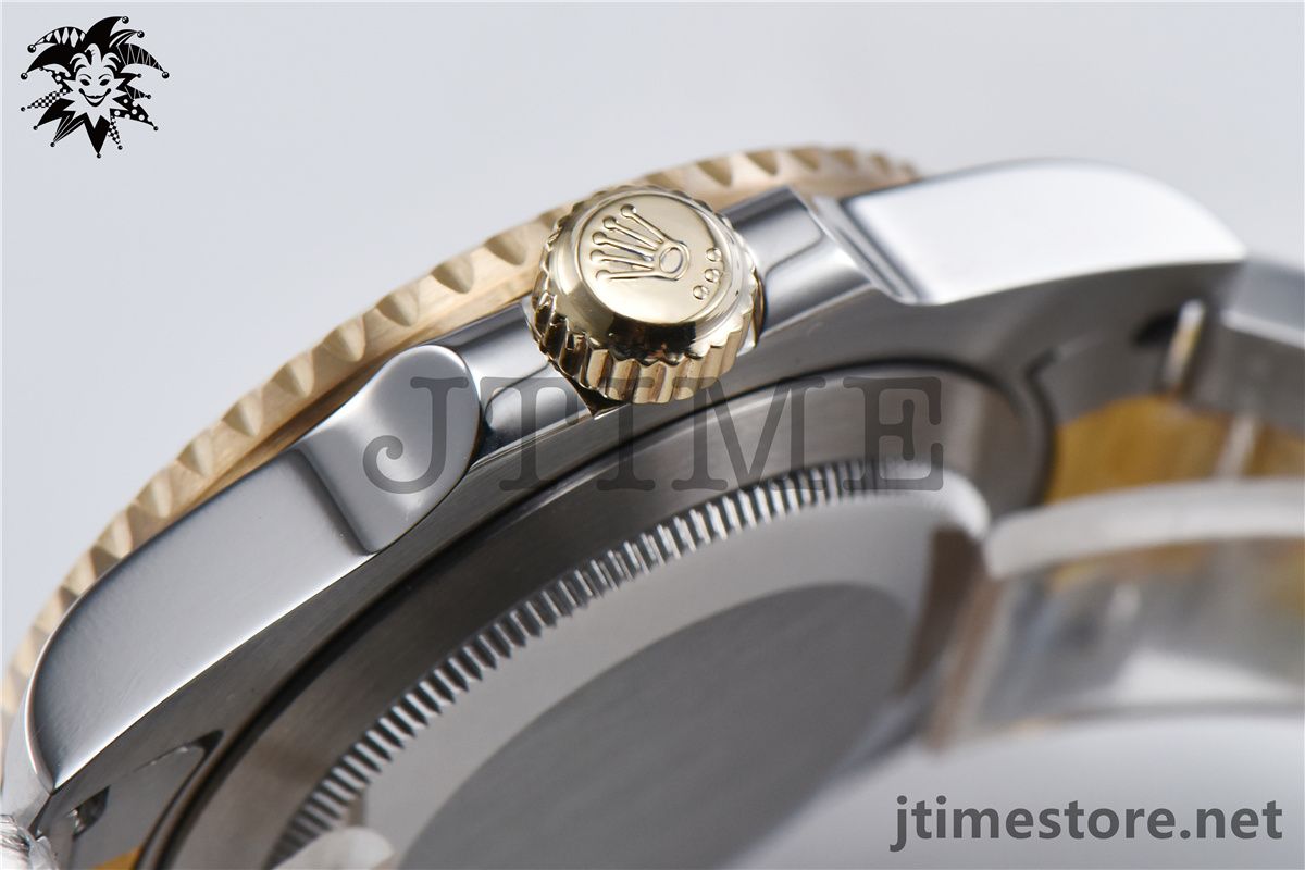 Submariner 116613 LN Noob V8 1:1 Best Edition YG Wrapped Bezel Black Dial on SS/YG Bracelet A2836 - Image 18