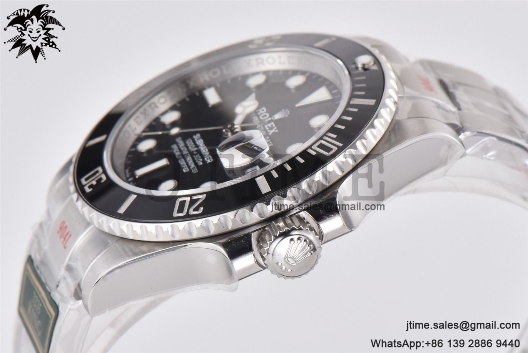 Submariner 41mm 126610 LN Black Ceramic King 1:1 Best Edition 904L SS Case and Bracelet VR3235 - Image 11