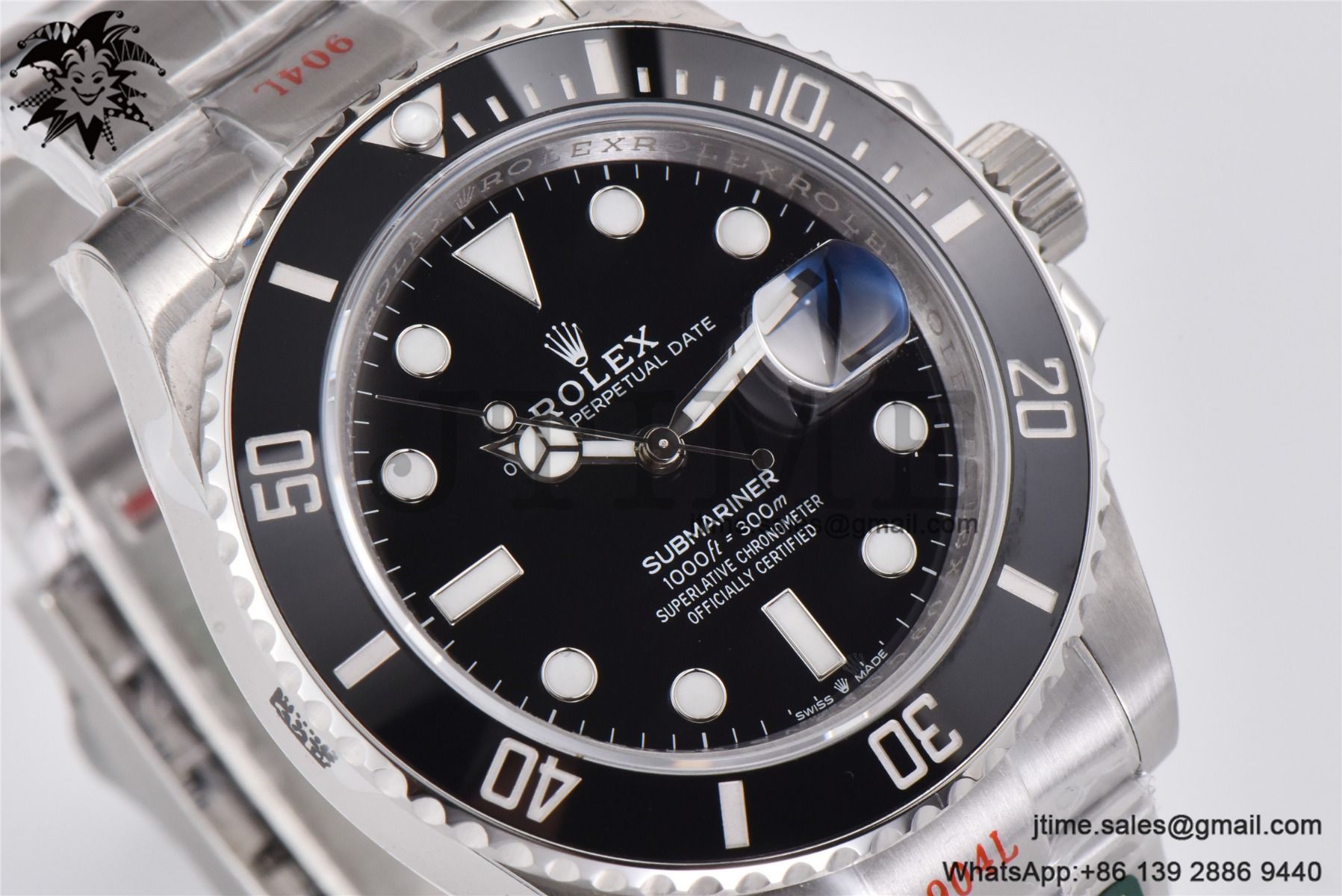 Submariner 41mm 126610 LN Black Ceramic King 1:1 Best Edition 904L SS Case and Bracelet VR3235 - Image 5