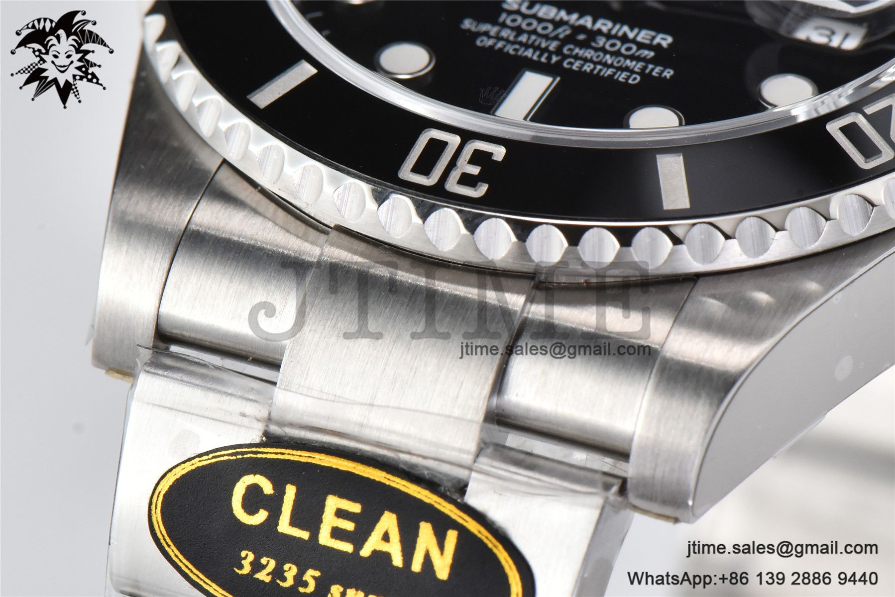 Submariner 41mm 126610 LN Black Ceramic 904L Steel Clean Factory Best Edition S3235 - Image 12