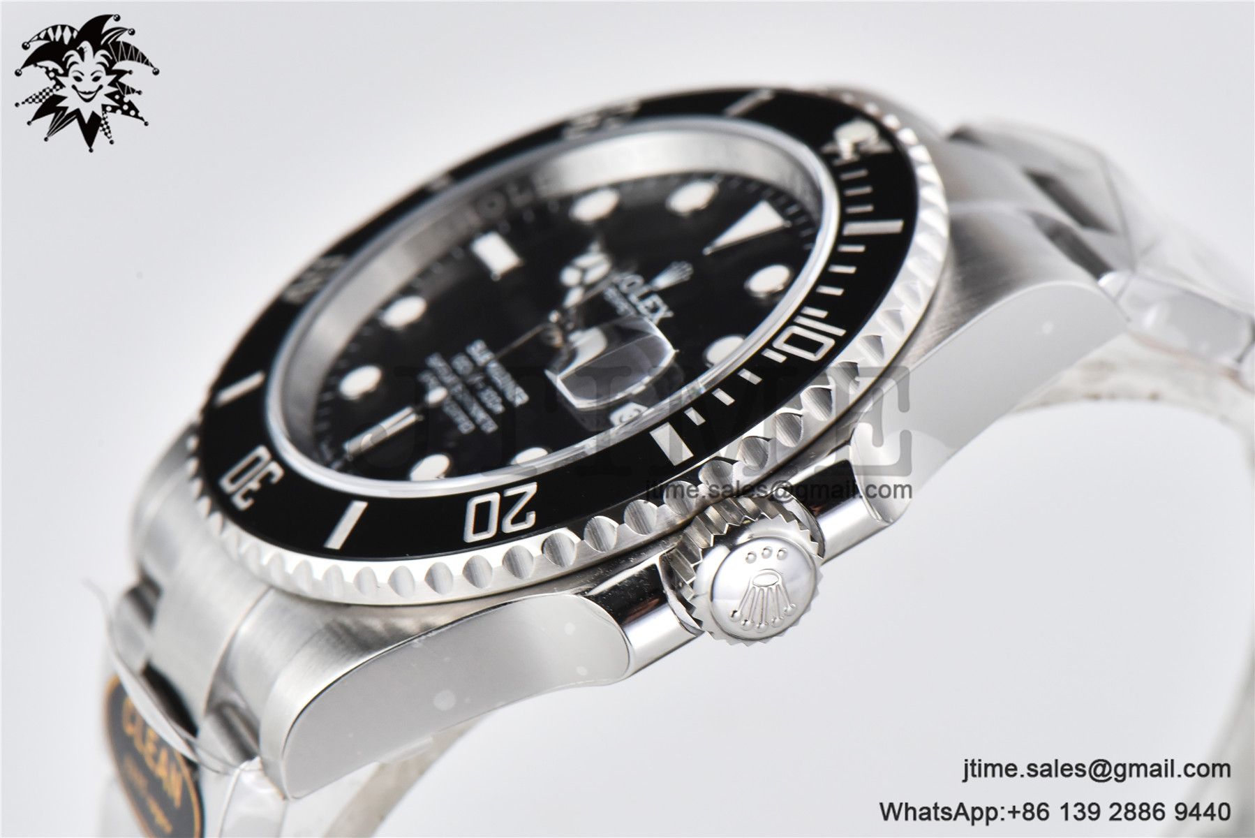 Submariner 41mm 126610 LN Black Ceramic 904L Steel Clean Factory Best Edition S3235 - Image 13