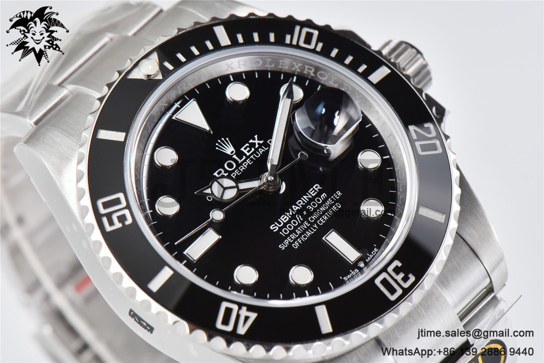 Submariner 41mm 126610 LN Black Ceramic 904L Steel Clean Factory Best Edition S3235 - Image 15