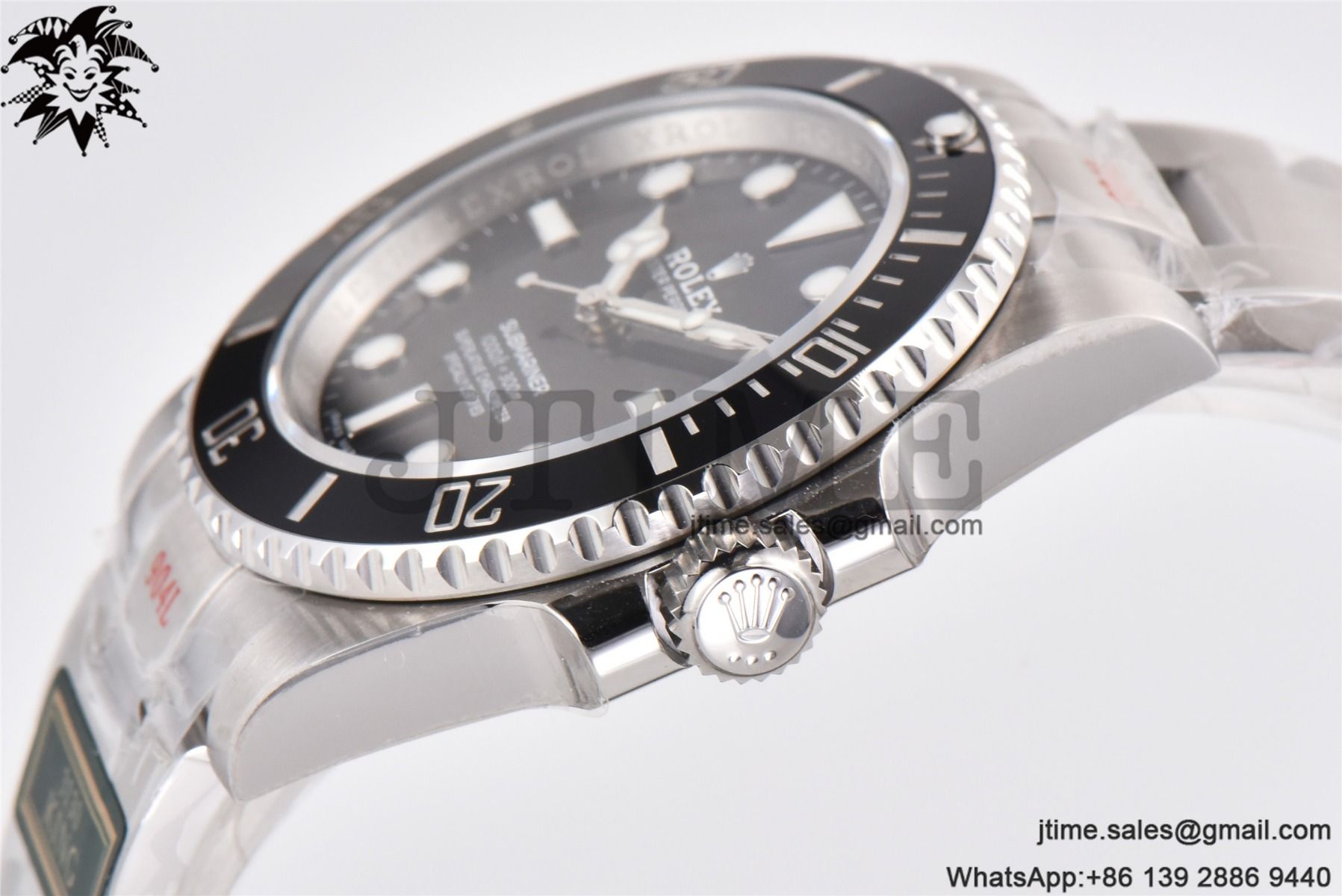 Submariner 114060 LN No Date Black Ceramic King 1:1 Best Edition 904L SS Case and Bracelet VR3130 - Image 10