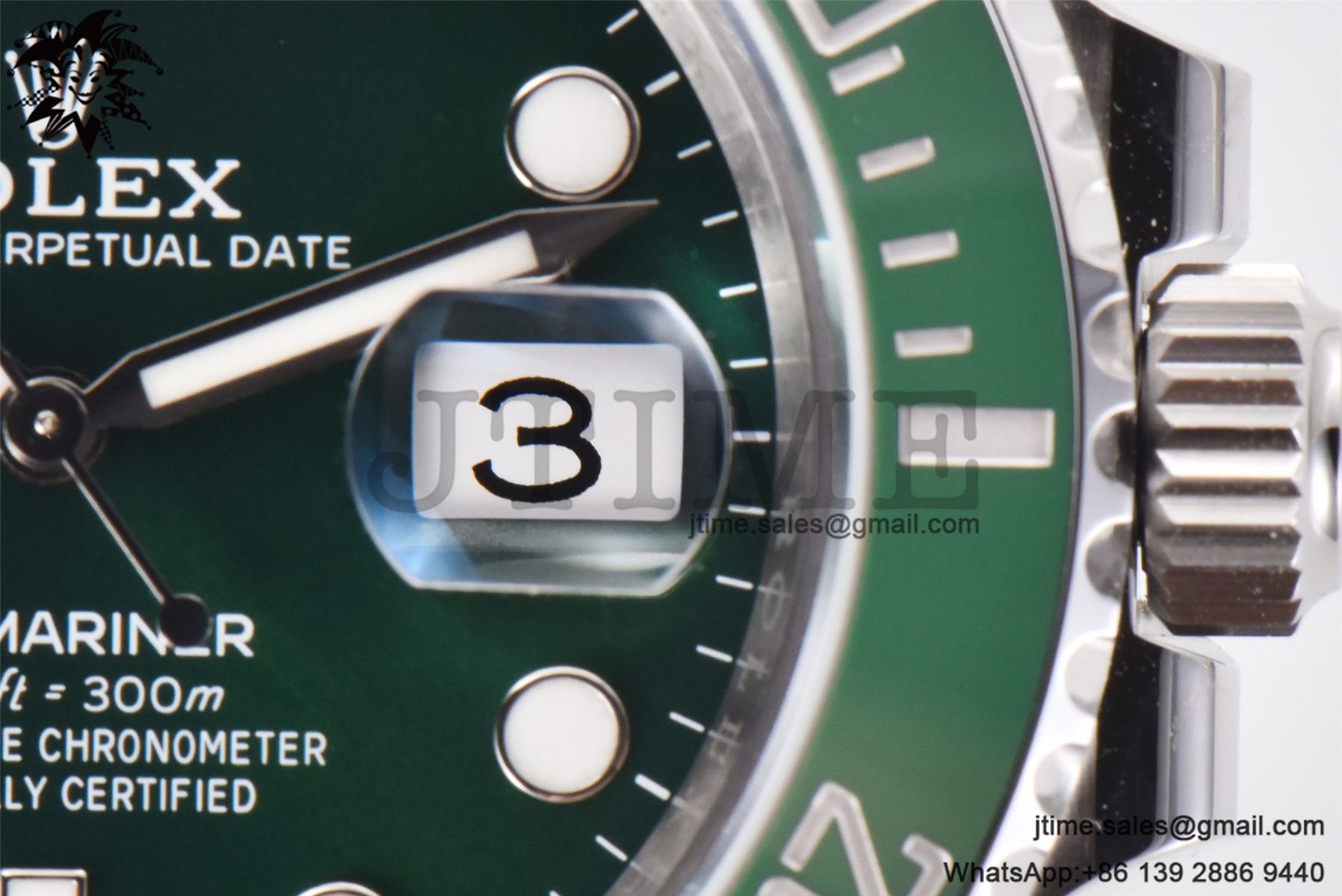 Submariner 116610 LV Green Ceramic King 1:1 Best Edition 904L SS Case and Bracelet VS3135 - Image 11