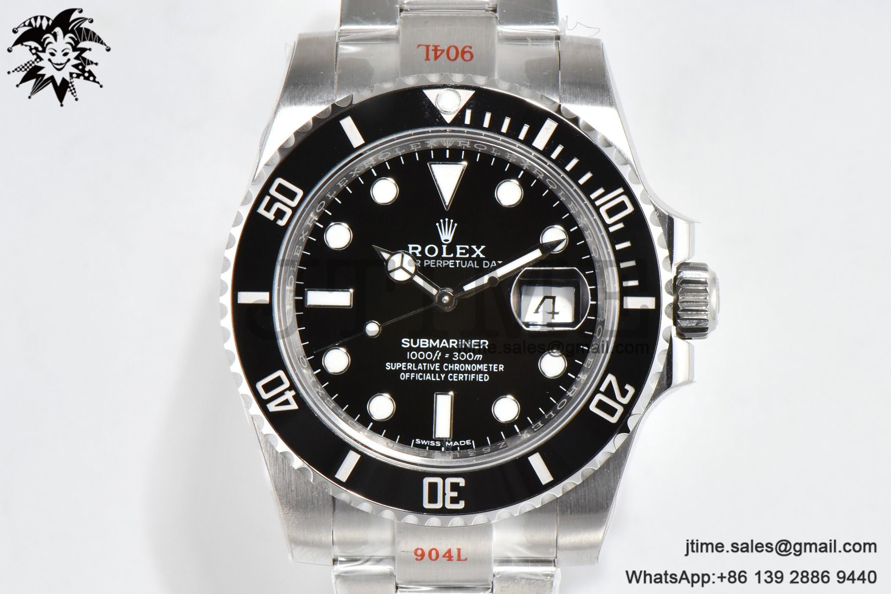 Submariner 116610 LN Black Ceramic Noob 1:1 Best Edition 904L SS Case and Bracelet A2836 V11 - Image 2