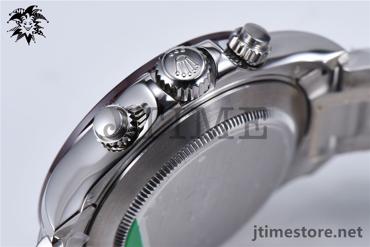 Daytona 116506 Noob 1:1 Best Edition Brown Ceramic Bezel Ice Blue Dial on SS Bracelet A7750 - Image 16