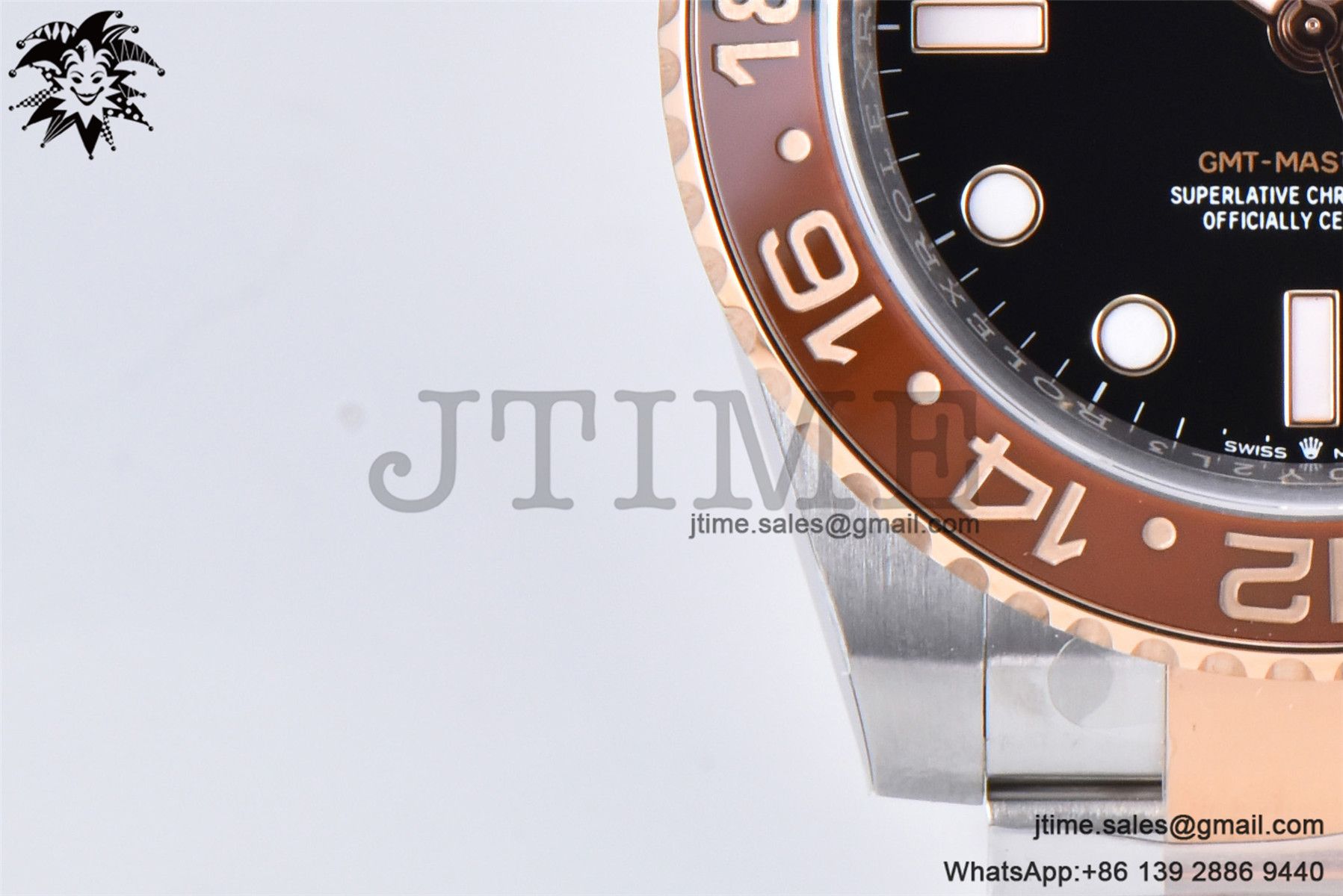 GMT-Master II Rootbeer 126711 CHNR Black/Brown Ceramic Clean Factory Best Edition on SS/RG Bracelet DD3285 CHS - Image 14