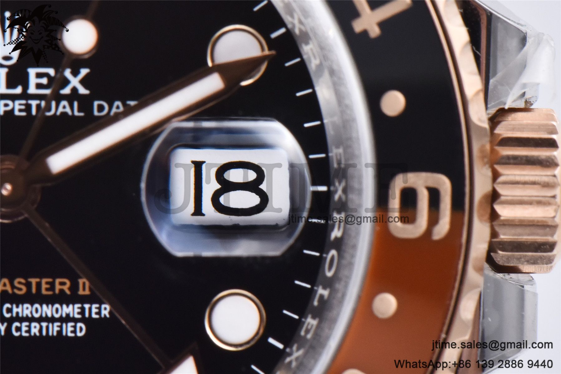 GMT-Master II Rootbeer 126711 CHNR Black/Brown Ceramic Clean Factory Best Edition on SS/RG Bracelet DD3285 CHS - Image 19