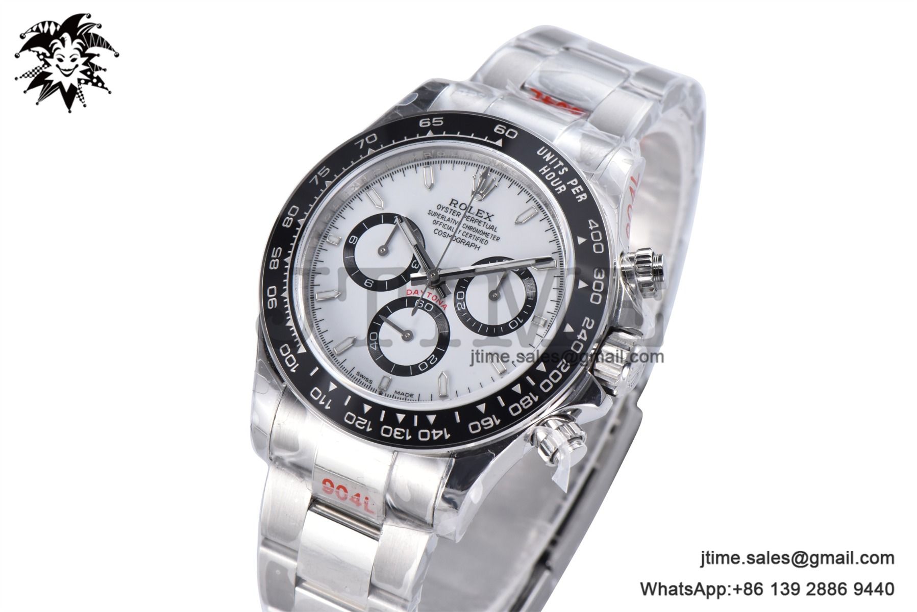 Daytona 116500 Panda Clean Factory 1:1 Best Edition 904L SS Case and Bracelet White Dial SH4131