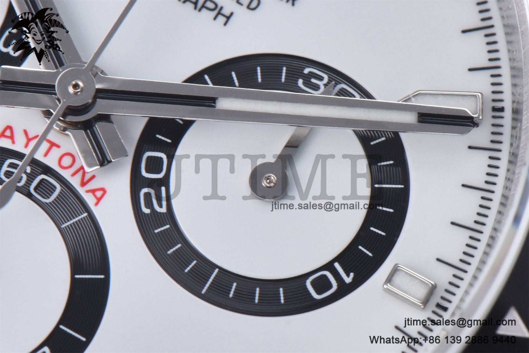 Daytona 116500 Panda Clean Factory 1:1 Best Edition 904L SS Case and Bracelet White Dial SH4131 - Image 9