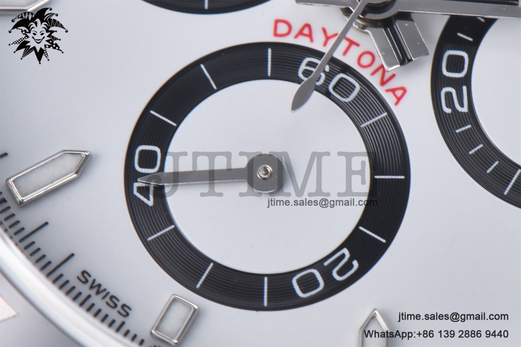 Daytona 116500 Panda Clean Factory 1:1 Best Edition 904L SS Case and Bracelet White Dial SH4131 - Image 10