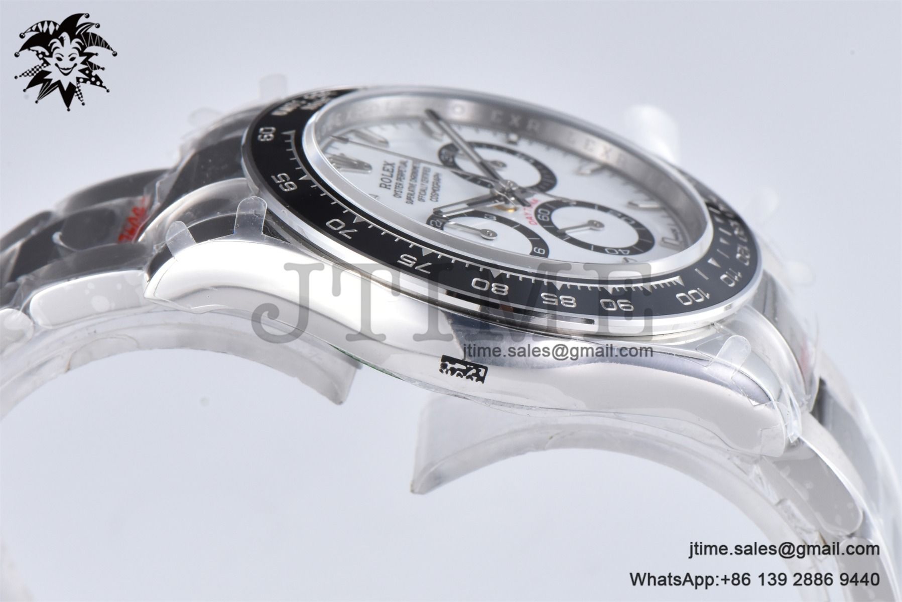 Daytona 116500 Panda Clean Factory 1:1 Best Edition 904L SS Case and Bracelet White Dial SH4131 - Image 6